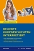 Buchcover und Innenansicht für das Buch: Beliebte Kurzgeschichten interpretiert