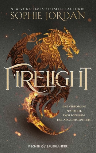 Buchcover und Innenansicht für das Buch: Firelight