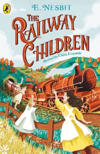 Buchcover und Innenansicht für das Buch: The Railway Children