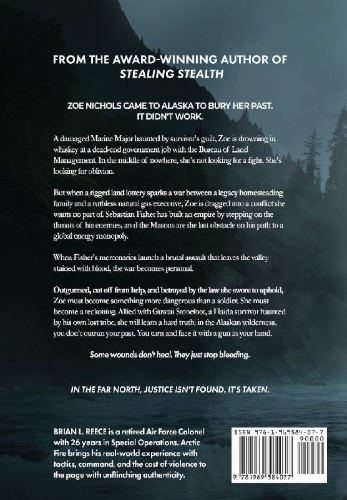 Buchcover und Innenansicht für das Buch: Arctic Fire