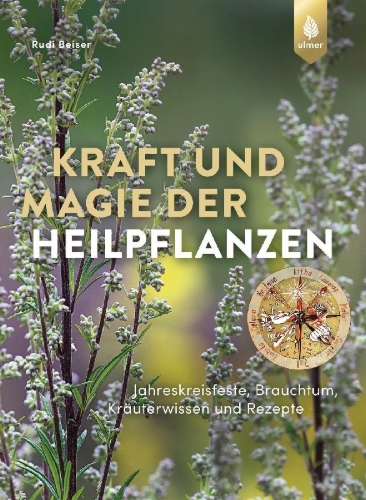 Buchcover und Innenansicht für das Buch: Kraft und Magie der Heilpflanzen