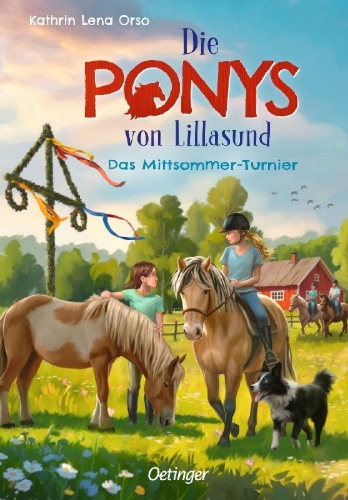 Buchcover und Innenansicht für das Buch: Die Ponys von Lillasund 4. Das Mittsommer-Turnier