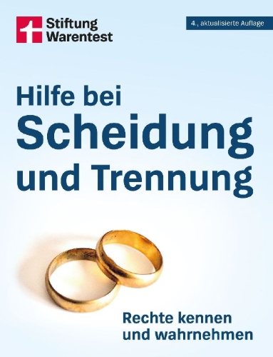 Buchcover und Innenansicht für das Buch: Hilfe bei Scheidung und Trennung