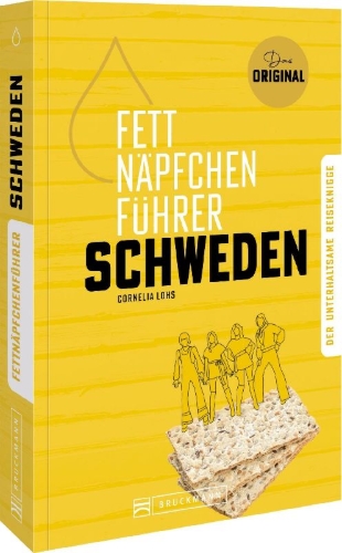 Buchcover und Innenansicht für das Buch: Fettnäpfchenführer Schweden
