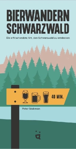 Buchcover und Innenansicht für das Buch: Bierwandern Schwarzwald