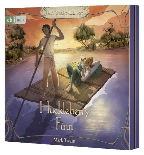 Buchcover und Innenansicht für das Buch: Huckleberry Finn