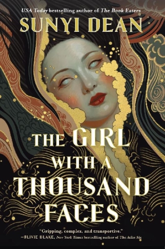 Buchcover und Innenansicht für das Buch: The Girl with a Thousand Faces