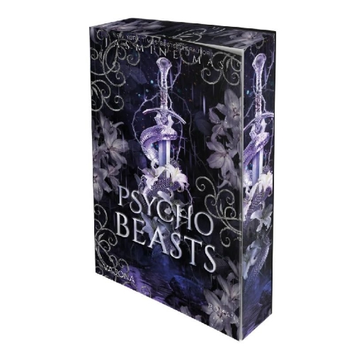 Buchcover und Innenansicht für das Buch: Psycho Beasts: Enemies to Lovers Romance