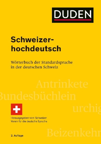 Buchcover und Innenansicht für das Buch: Schweizerhochdeutsch