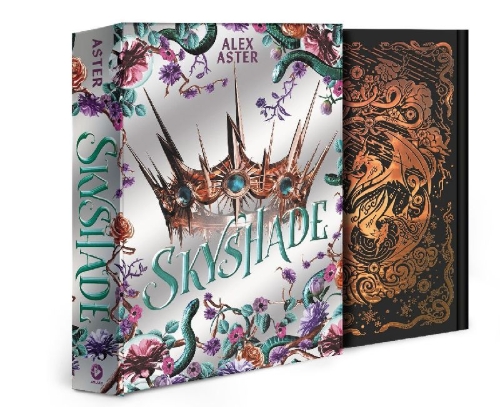 Buchcover und Innenansicht für das Buch: Skyshade: Collector's Edition (the Lightlark Saga Book 3)