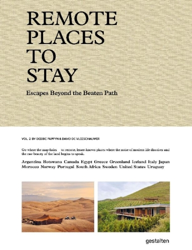Buchcover und Innenansicht für das Buch: Remote Places To Stay Vol. 2