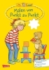 Buchcover und Innenansicht für das Buch: Conni Gelbe Reihe (Beschäftigungsbuch):  Malen von Punkt zu Punkt
