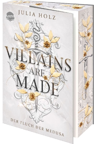 Buchcover und Innenansicht für das Buch: Villains Are Made (1). Der Fluch der Medusa