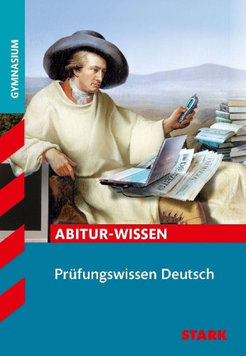 Buchcover und Innenansicht für das Buch: Abitur-Wissen - Deutsch Prüfungswissen Oberstufe