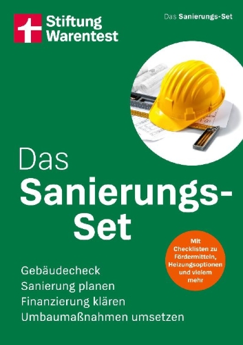 Buchcover und Innenansicht für das Buch: Das Sanierungs-Set