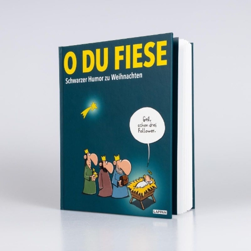 Buchcover und Innenansicht für das Buch: O du Fiese