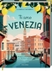 Buchcover und Innenansicht für das Buch: Ti Amo Venezia