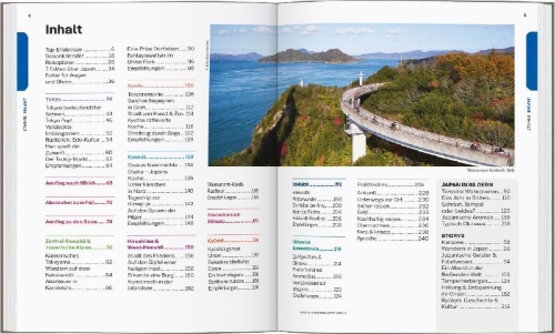Buchcover und Innenansicht für das Buch: LONELY PLANET Reiseführer Entdecke Japan