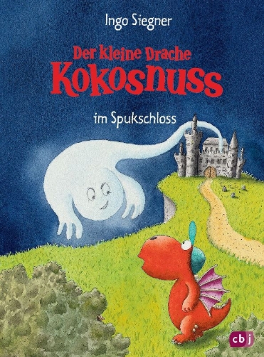 Buchcover und Innenansicht für das Buch: Der kleine Drache Kokosnuss 11 im Spukschloss