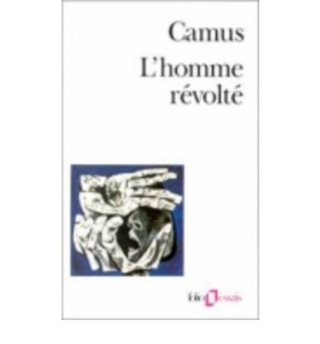 Buchcover und Innenansicht für das Buch: L'homme révolté
