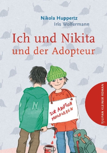 Buchcover und Innenansicht für das Buch: Ich und Nikita und der Adopteur