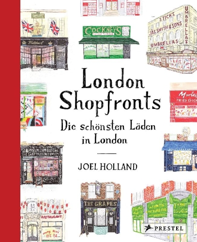 Buchcover und Innenansicht für das Buch: London Shopfronts