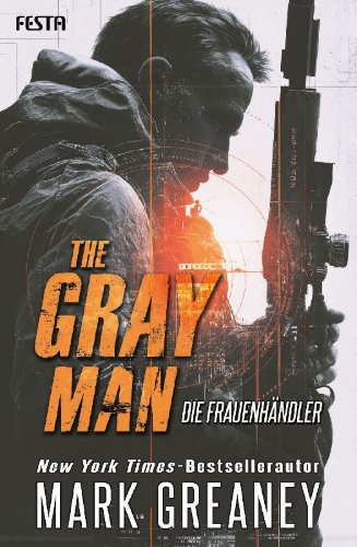Buchcover und Innenansicht für das Buch: The Gray Man - Die Frauenhändler