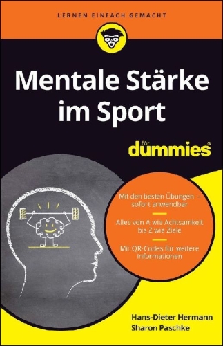 Buchcover und Innenansicht für das Buch: Mentale Stärke im Sport für Dummies