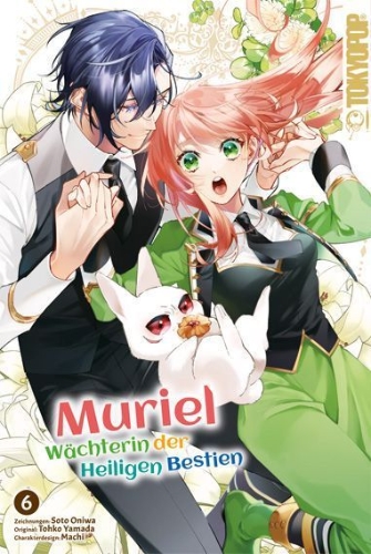 Buchcover und Innenansicht für das Buch: Muriel - Wächterin der Heiligen Bestien 06