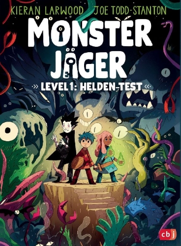 Buchcover und Innenansicht für das Buch: Dungeon Runners - Level 1: Hero Trail