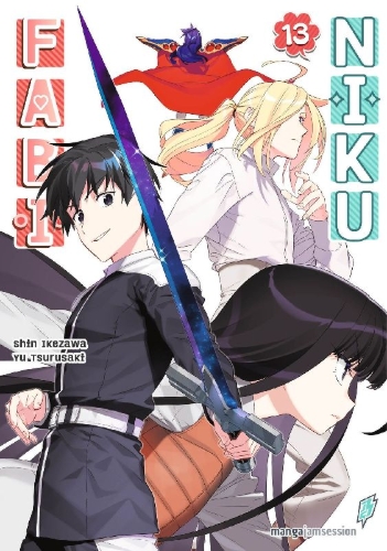 Buchcover und Innenansicht für das Buch: Fantasy Bishojo Juniku Ojisan to