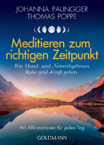 Buchcover und Innenansicht für das Buch: Meditieren zum richtigen Zeitpunkt