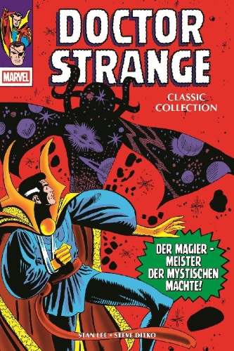 Buchcover und Innenansicht für das Buch: Doctor Strange Classic Collection