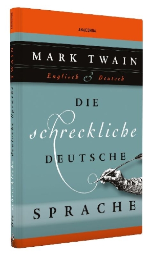 Buchcover und Innenansicht für das Buch: The Awful German Language