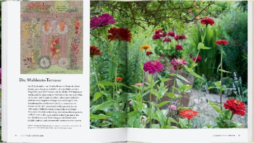 Buchcover und Innenansicht für das Buch: Virginia Woolf's Garden