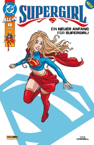 Buchcover und Innenansicht für das Buch: Supergirl #1-#3