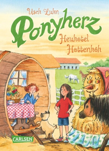 Buchcover und Innenansicht für das Buch: Ponyherz 08: Heuhotel Hottenhöh