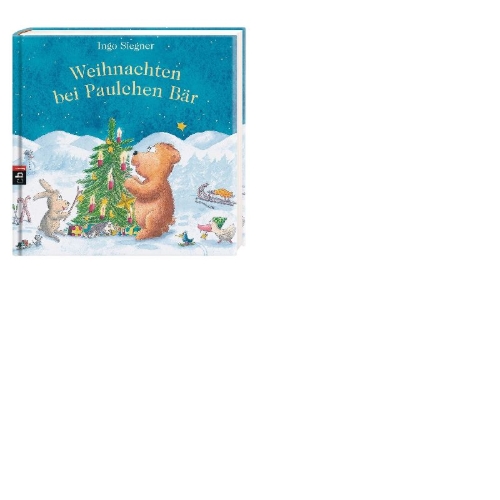 Buchcover und Innenansicht für das Buch: Weihnachten bei Paulchen Bär