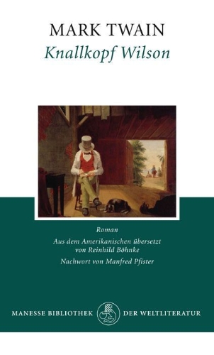 Buchcover und Innenansicht für das Buch: Pudd'nhead Wilson