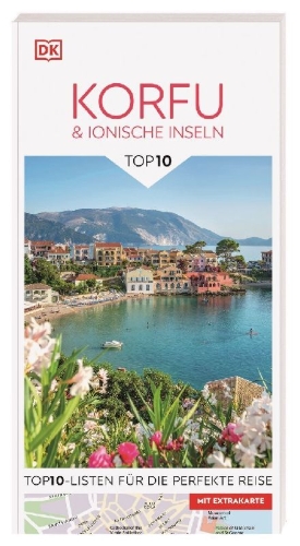 Buchcover und Innenansicht für das Buch: TOP10 Reiseführer Korfu & Ionische Inseln