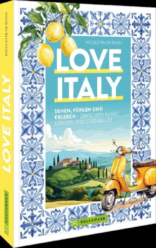 Buchcover und Innenansicht für das Buch: Love Italy