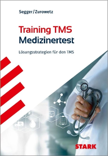 Buchcover und Innenansicht für das Buch: STARK Training TMS 2026 - Der Medizinertest