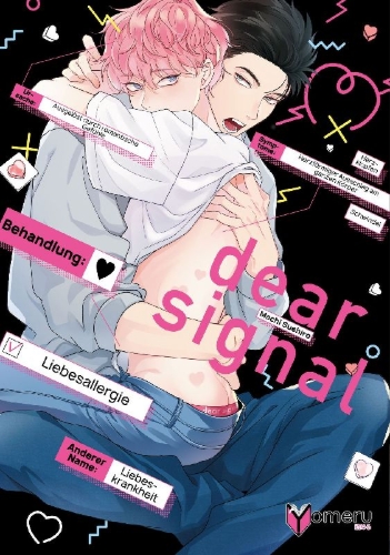 Buchcover und Innenansicht für das Buch: dear signal