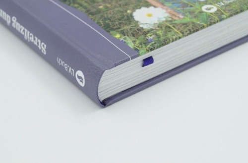 Buchcover und Innenansicht für das Buch: Streifzug durch den Garten