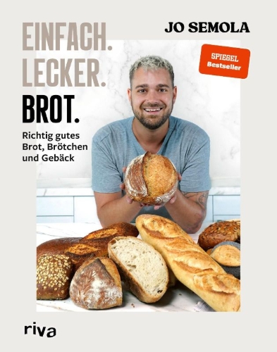Buchcover und Innenansicht für das Buch: Einfach. Lecker. Brot.