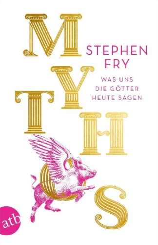 Buchcover und Innenansicht für das Buch: Mythos. A Retelling of the Myths of Ancient Greece