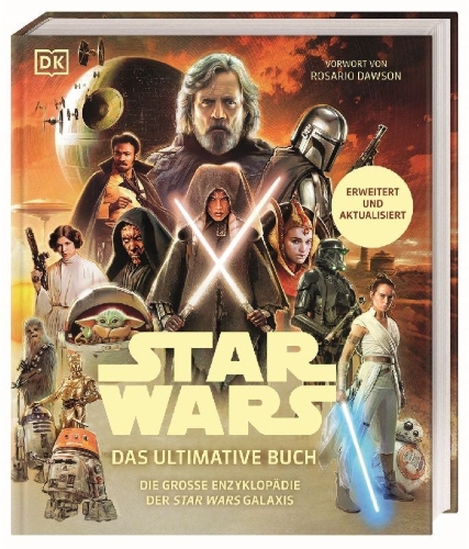 Buchcover und Innenansicht für das Buch: Star Wars(TM) Das ultimative Buch