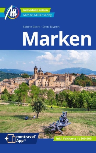 Buchcover und Innenansicht für das Buch: MICHAEL MÜLLER Reiseführer Marken