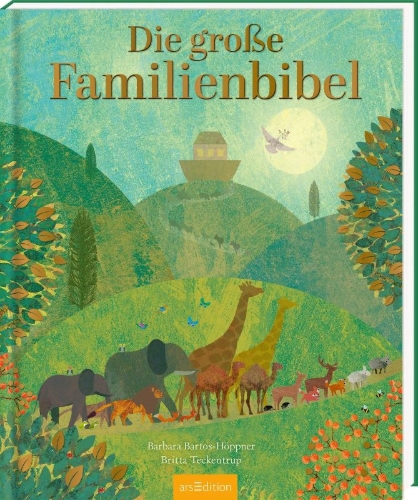 Buchcover und Innenansicht für das Buch: Die große Familienbibel