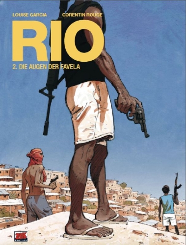 Buchcover und Innenansicht für das Buch: Rio 2